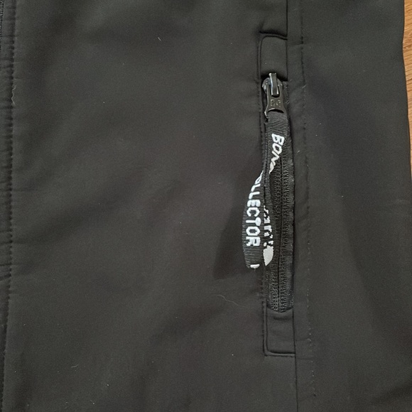 BONE COLLECTOR - Boys Zip Up Black Jacket with Gray Fleece Lining- Size Small - Picture 3 of 9